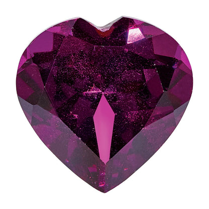 Gemstone Rhodolite Garnet Aa Quality 3mm Heart