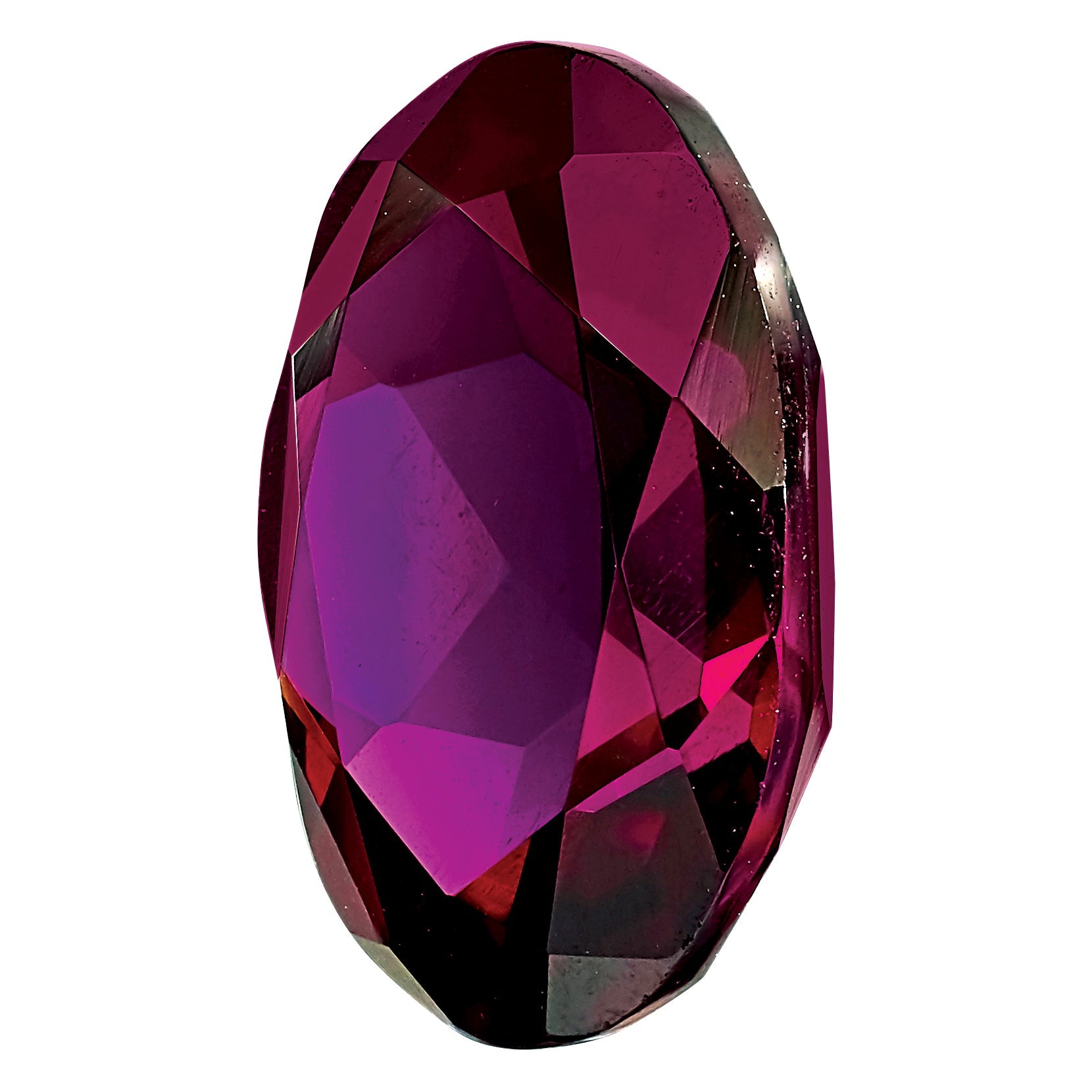 Gemstone Rhodolite Garnet Aa Quality 7X5mm Oval