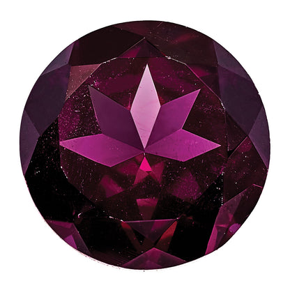 Gemstone Rhodolite Garnet Aa Quality 2.5mm Round