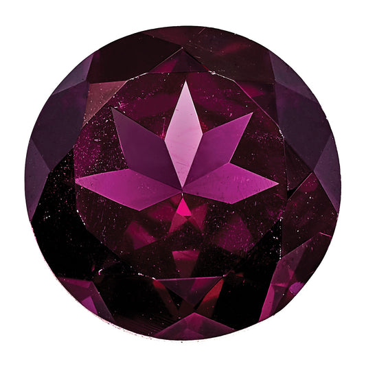 Gemstone Rhodolite Garnet Aa Quality 7mm Round