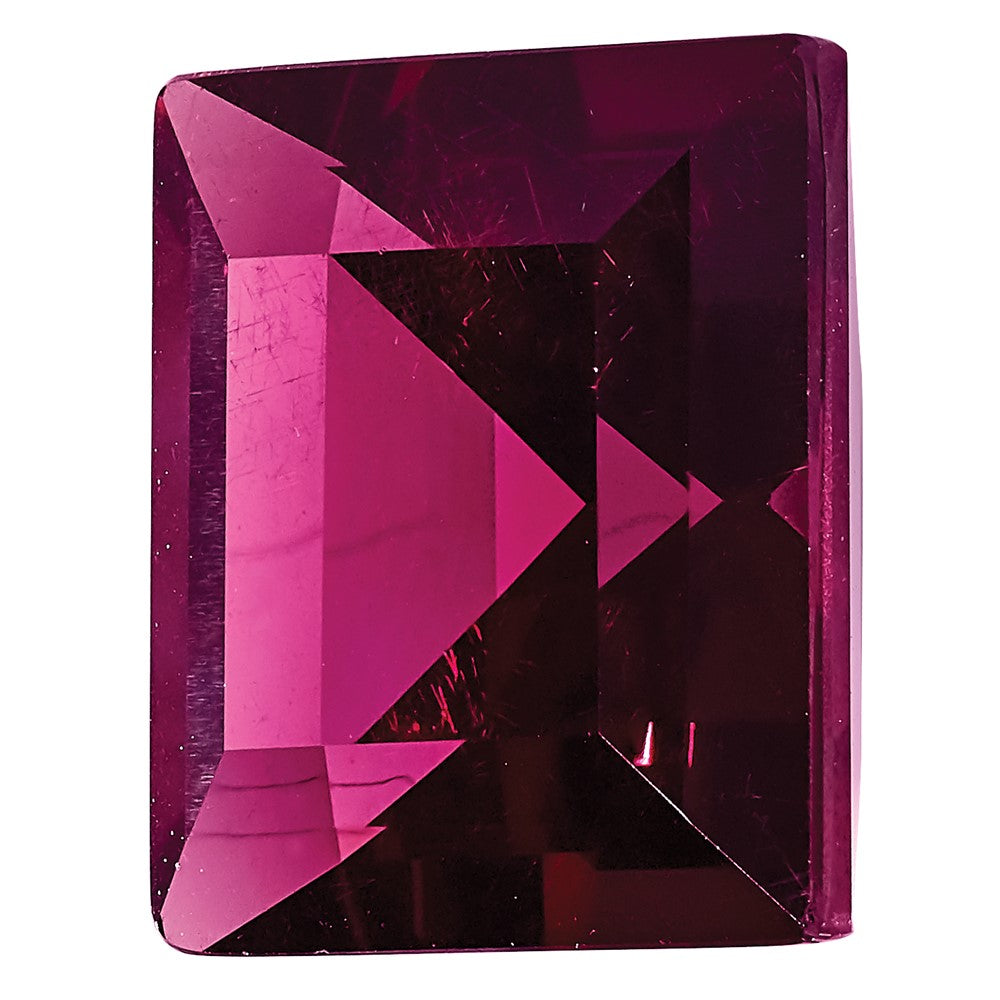 Gemstone Rhodolite Garnet Aa Quality 5mm Square Step-Cut