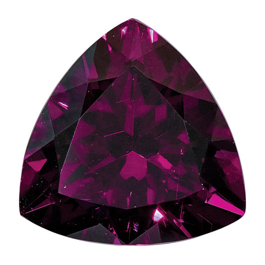 Gemstone Rhodolite Garnet Aa Quality 5mm Trillion