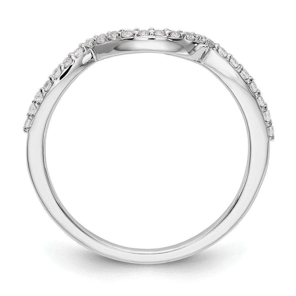 14k White Gold Lab Grown VS/SI+ G+ Diamond Wedding Band Ring