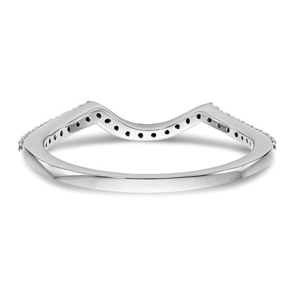14k White Gold Lab Grown VS/SI+ G+ Diamond Wedding Band Ring
