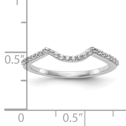 14k White Gold Lab Grown VS/SI+ G+ Diamond Wedding Band Ring