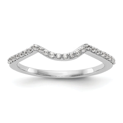 14k White Gold Lab Grown VS/SI+ G+ Diamond Wedding Band Ring
