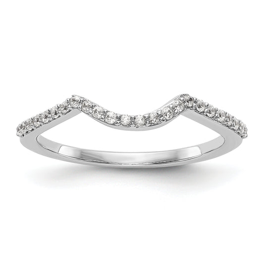 14k White Gold Lab Grown VS/SI+ G+ Diamond Wedding Band Ring