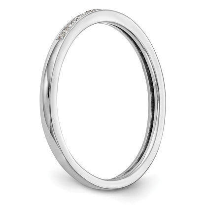 14K White Gold Lab Grown VS/SI+ G+ Diamond Set of 2 Wedding Band Rings