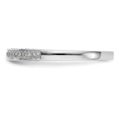 14K White Gold Complete Real Diamond Cluster Engagement Ring