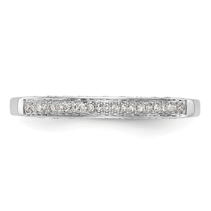 14K White Gold Complete Diamond Cluster Engagement Ring