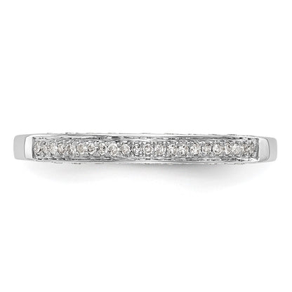 0.85ct. CZ Solid Real 14K White Gold Complete Cluster Engagement Ring