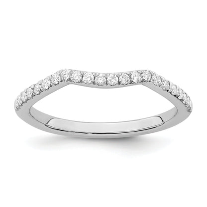 14K White Gold True Origin 1/5 Carat Lab Grown Diamond Vs/Si D E F Wedding Band