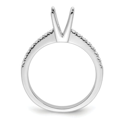 14K White Gold Lab Grown Diamond VS/SI+ G+ Engagement Ring
