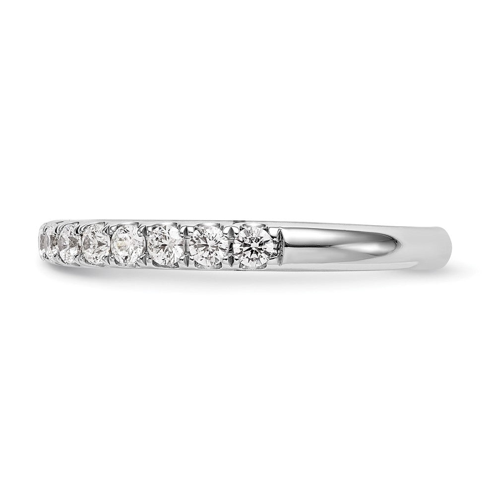 14K White Gold Lab Grown Diamond VS/SI+ G+ Wedding Band Ring