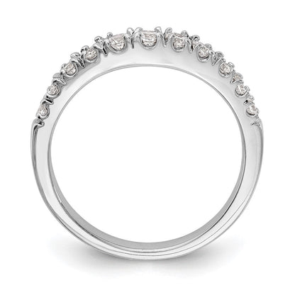 1.00ct. CZ Solid Real 14K White Gold Wedding Wedding Band Ring