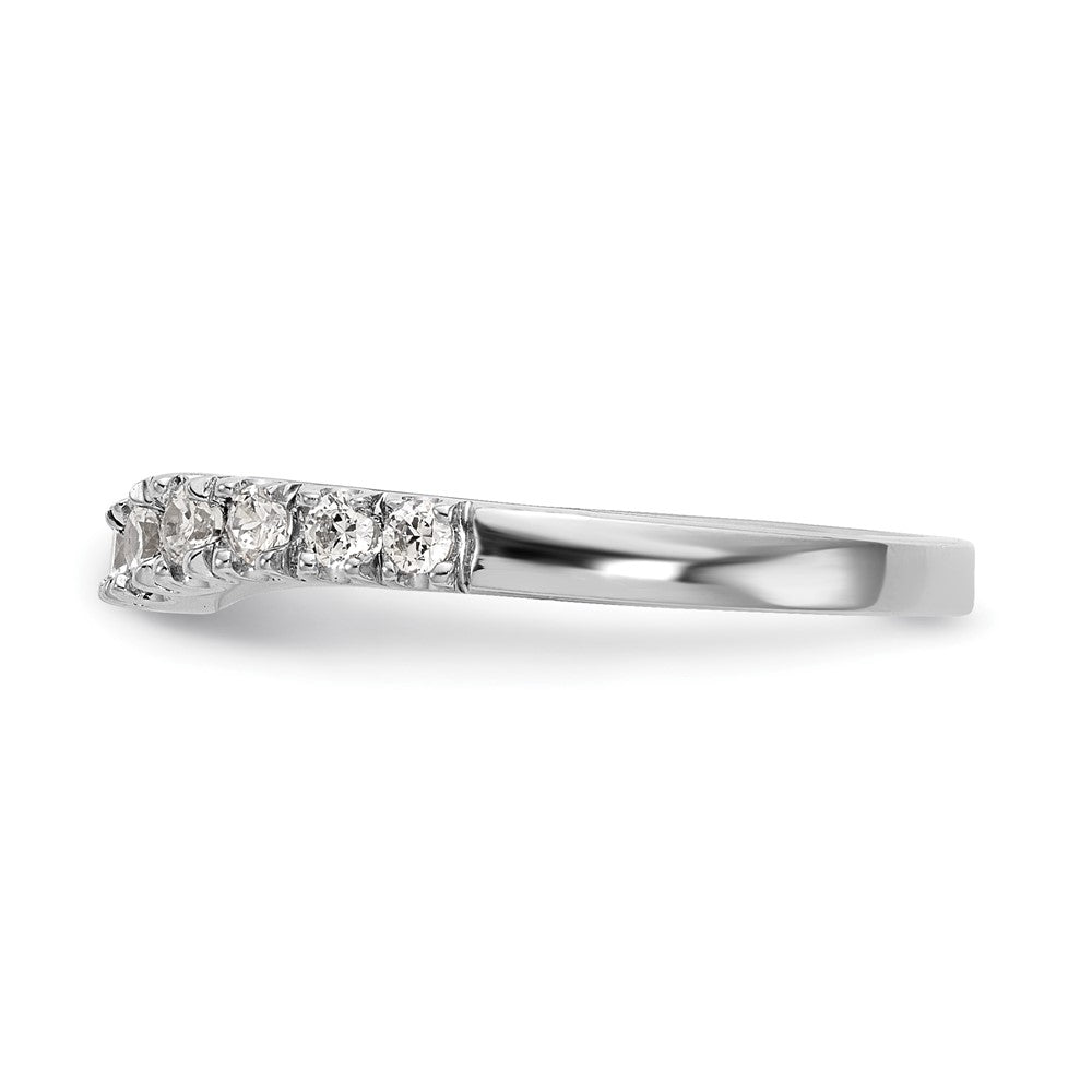 1.00ct. CZ Solid Real 14K White Gold Wedding Wedding Band Ring