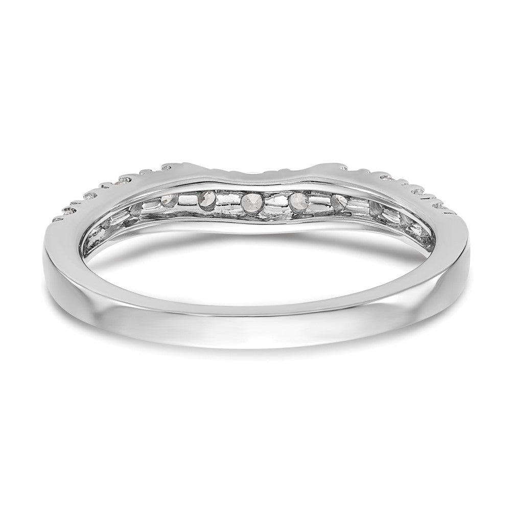 1.00ct. CZ Solid Real 14K White Gold Wedding Wedding Band Ring