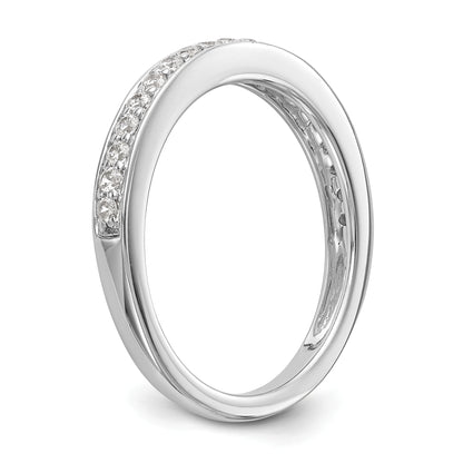 14K White Gold Lab Grown VS/SI+ G+ Diamond Wedding Band Ring