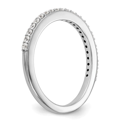 14K White Gold True Origin 1/4 Carat Lab Grown Diamond Vs D E F Band