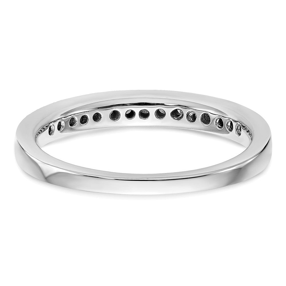 14K White Gold True Origin 1/4 Carat Lab Grown Diamond Vs D E F Band