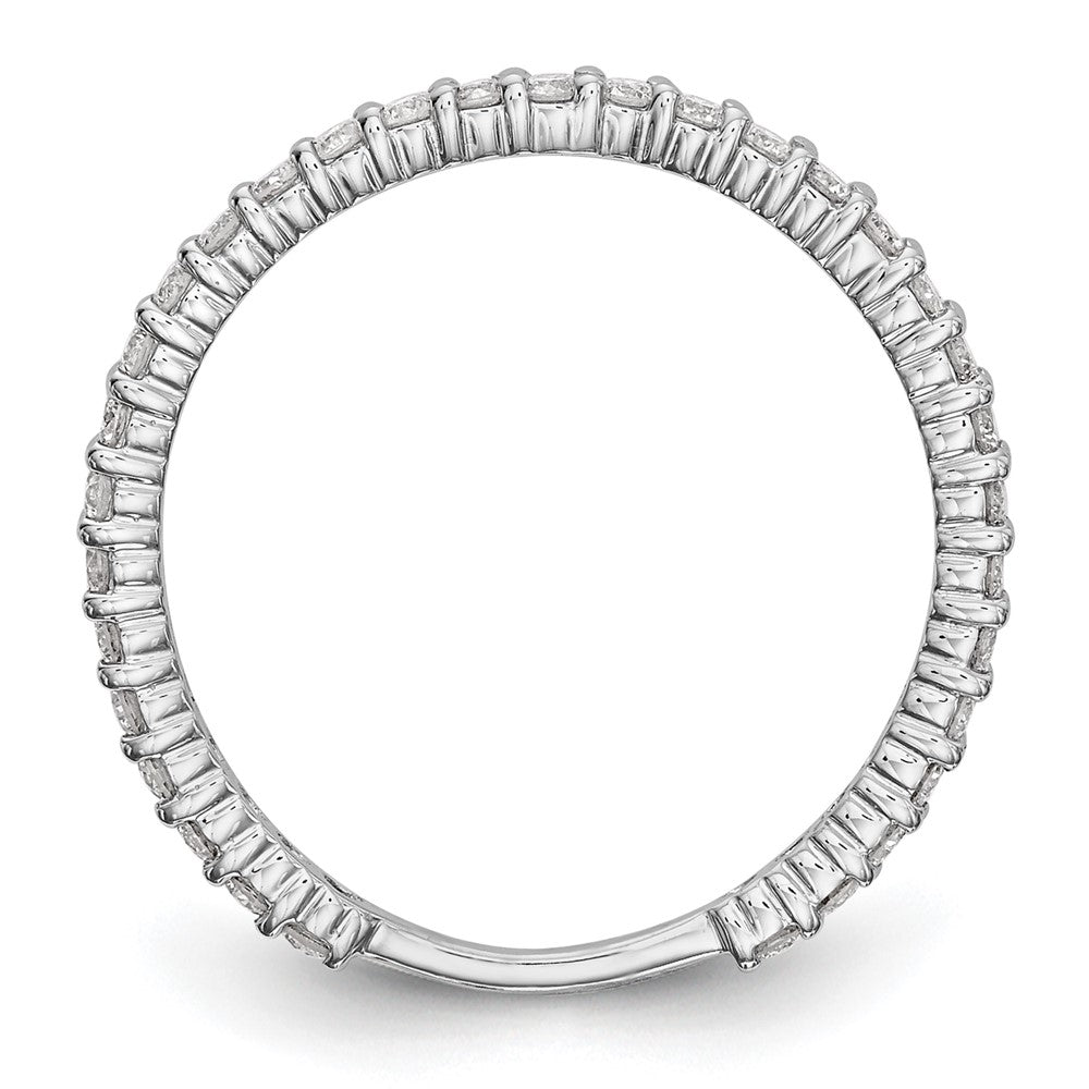 14k White Gold 3/8 Ct. Lab Grown Diamond VS/SI+ G+ Band Ring