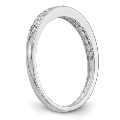 14K Yellow Gold 1/6 Carat Lab Grown Diamond Vs/Si+ G+ Complete Size 5 Wedding Band