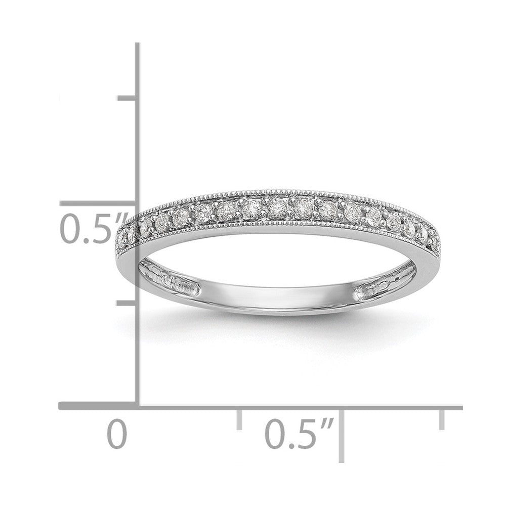 14K Yellow Gold 1/6 Carat Lab Grown Diamond Vs/Si+ G+ Complete Size 5 Wedding Band