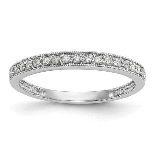 14K Yellow Gold 1/6 Carat Lab Grown Diamond Vs/Si+ G+ Complete Size 5 Wedding Band