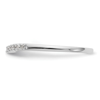 14K White Gold True Origin 1/5 Carat Lab Grown Diamond Vs D E F Bands Set Of Two