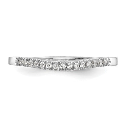 14K White Gold True Origin 1/5 Carat Lab Grown Diamond Vs D E F Bands Set Of Two