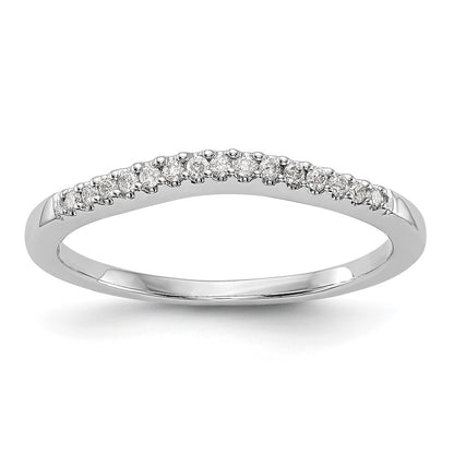 14K White Gold True Origin 1/5 Carat Lab Grown Diamond Vs D E F Bands Set Of Two