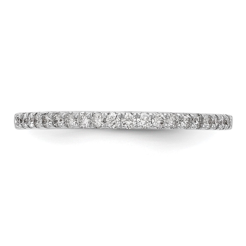 14K White Gold True Origin 1/6 Carat Lab Grown Diamond Vs D E F Band