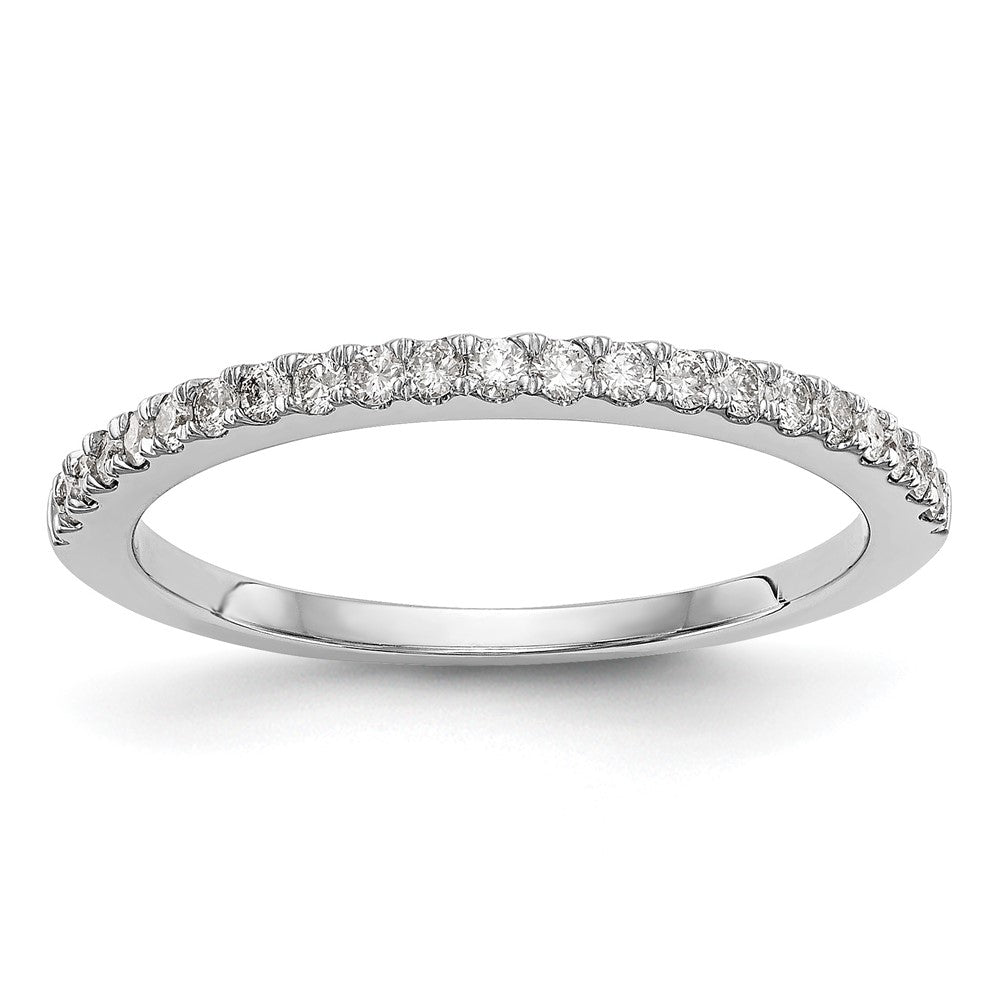 14K White Gold True Origin 1/6 Carat Lab Grown Diamond Vs D E F Band