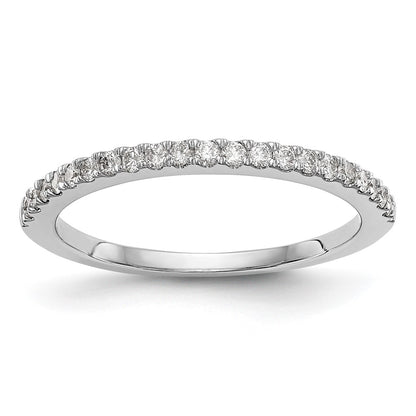 14K White Gold True Origin 1/6 Carat Lab Grown Diamond Vs D E F Band