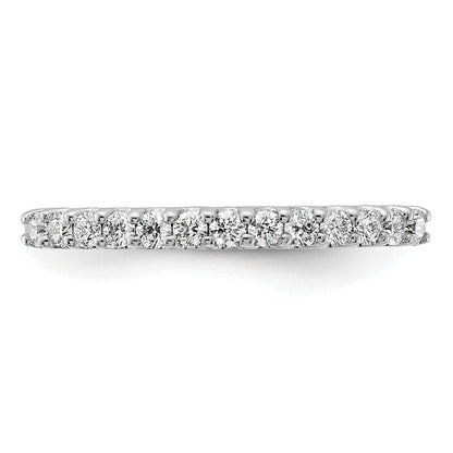 14k White Gold 1/4 Ct. Lab Grown Diamond VS/SI+ G+ Band Ring