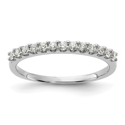 14k White Gold 1/4 Ct. Lab Grown Diamond VS/SI+ G+ Band Ring