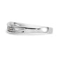 14k White Gold 1/4 Ct. Lab Grown Diamond VS/SI+ G+ Men's Ring