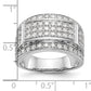 10k White Gold 2 Ct. Lab Grown Diamond VS/SI+ G+ Men's Ring