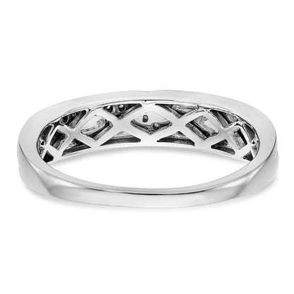 14K White Gold w/ yellow gold accents Real Diamond Men's Band (Custom order with 2mm Band)