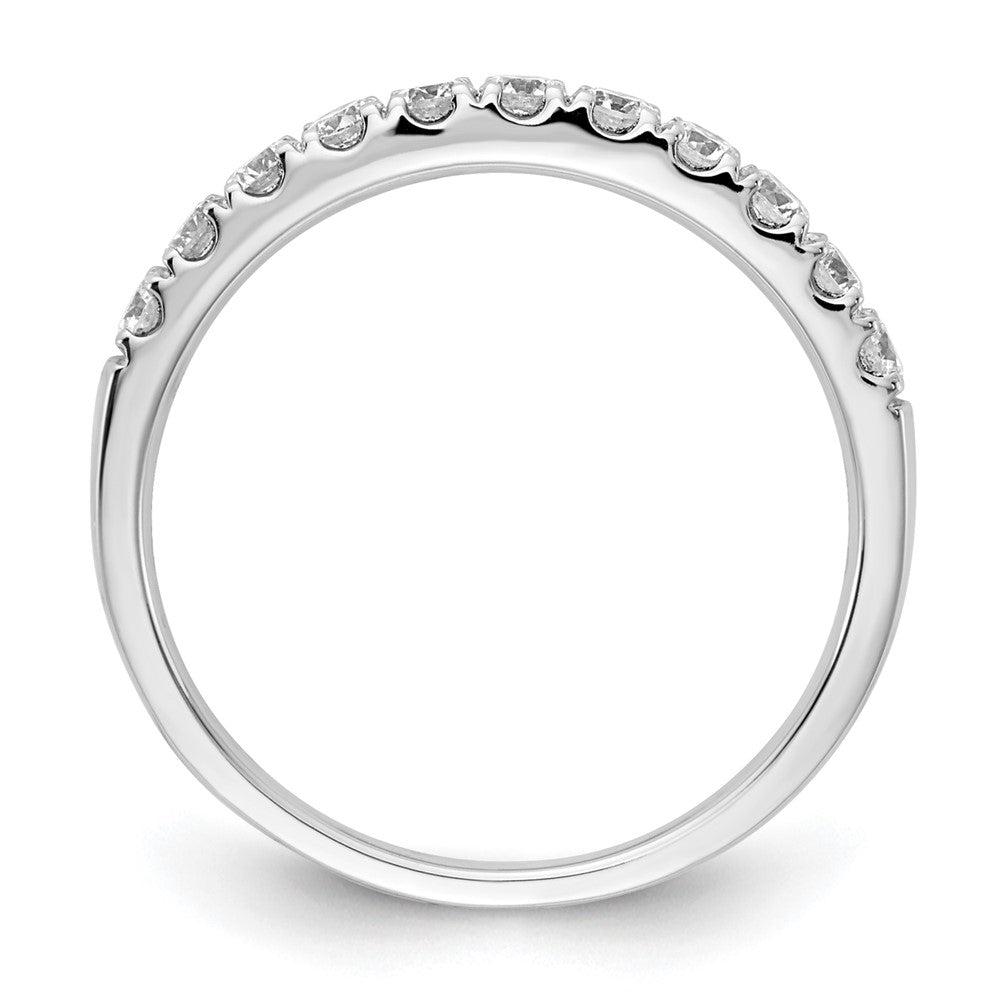 Platinum Lab Grown Diamond VS/SI+ G+ 1/2ct Wedding Band Ring