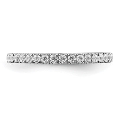10K White Gold 10K Diamond Band
