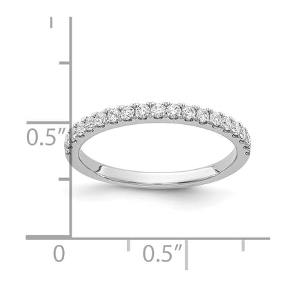 10K White Gold 10K Diamond Band