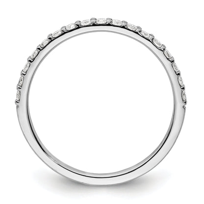 10K White Gold 10K Diamond Band