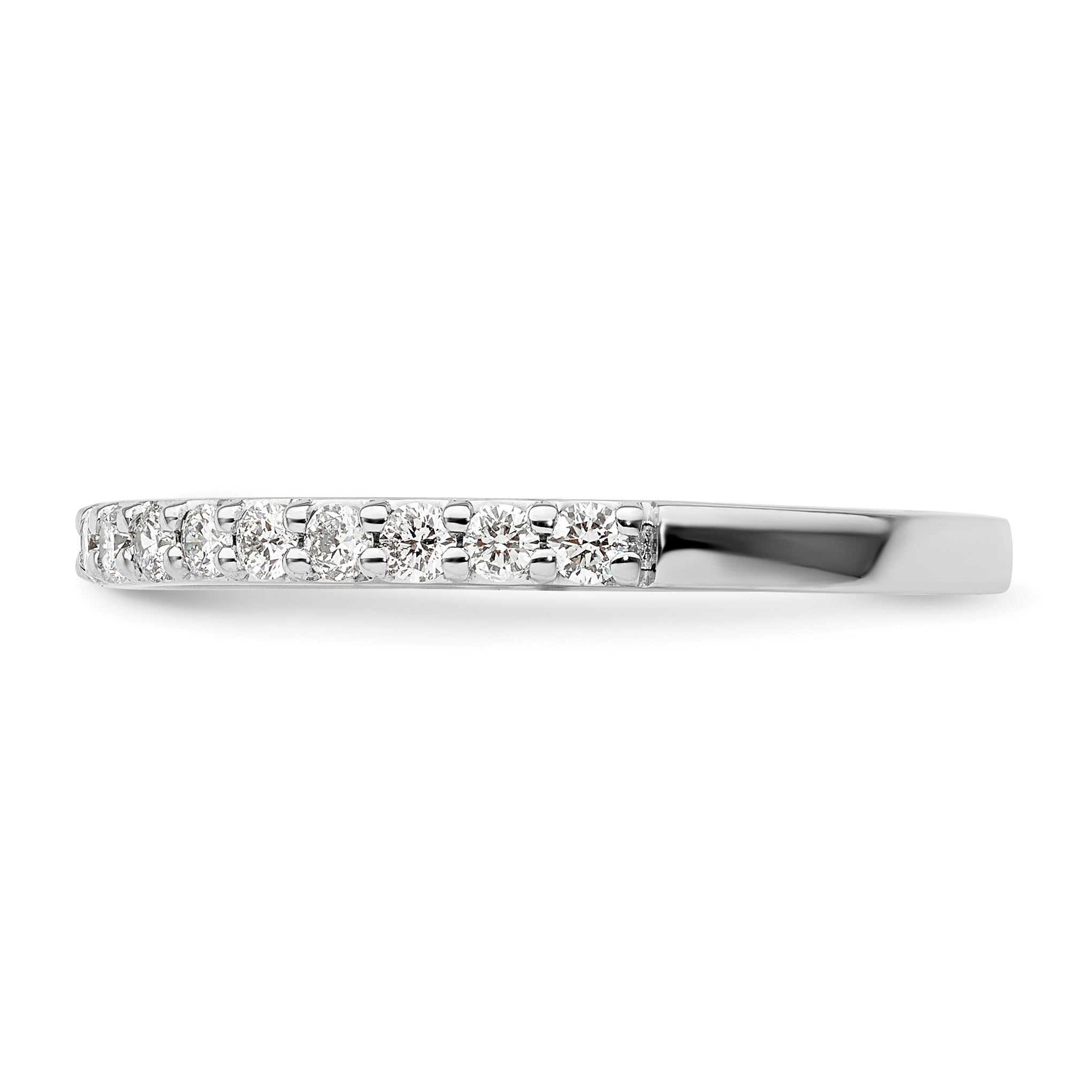 10K White Gold 10K Diamond Band