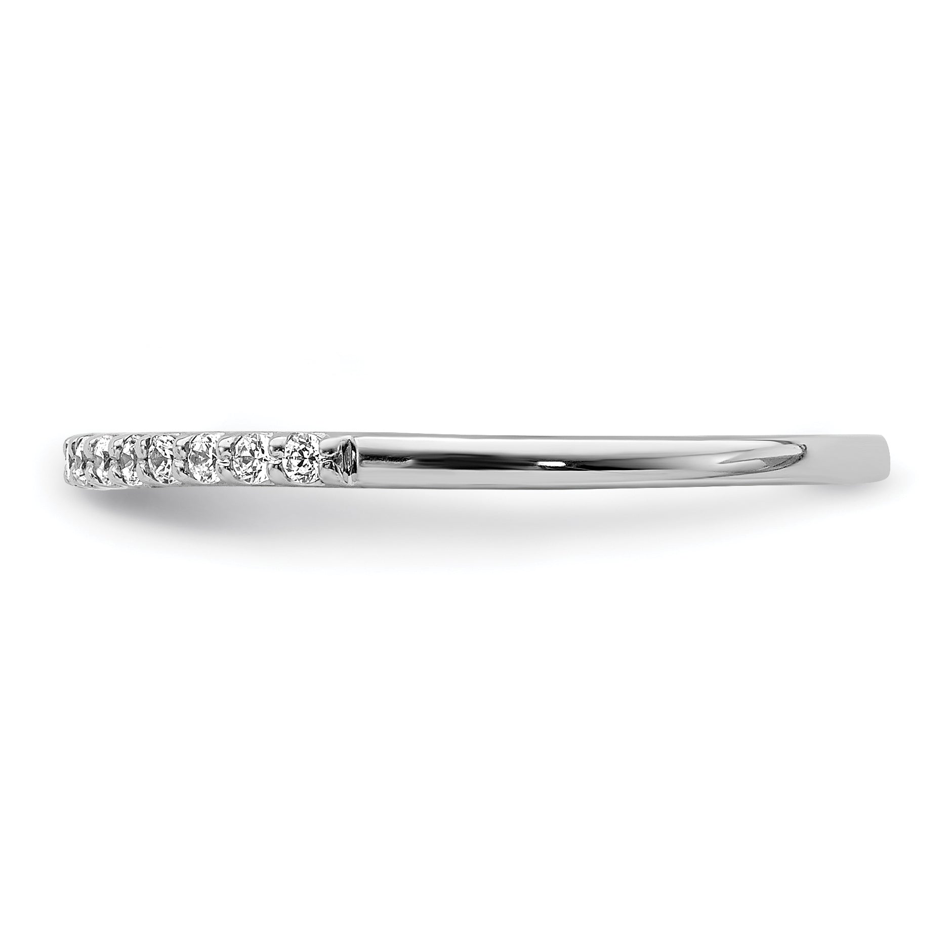 10K White Gold 10K Diamond Band