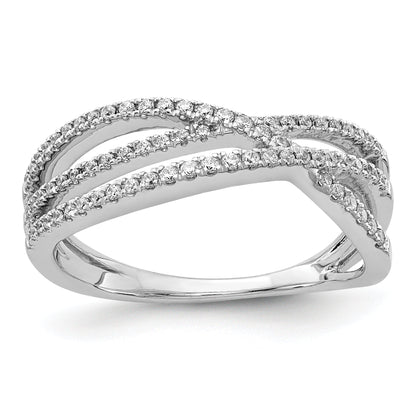 14K White Gold Diamond Ring