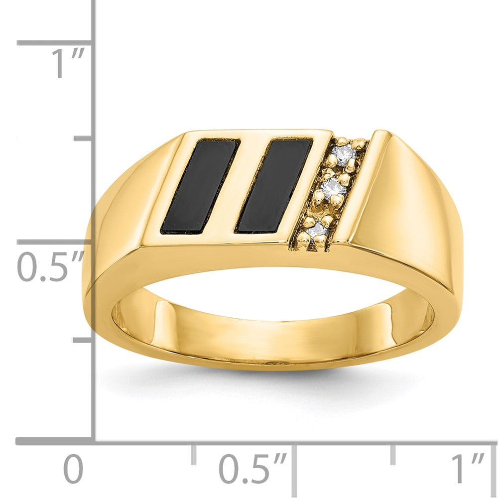 10K Yellow Gold 10K Aa Dia Ring