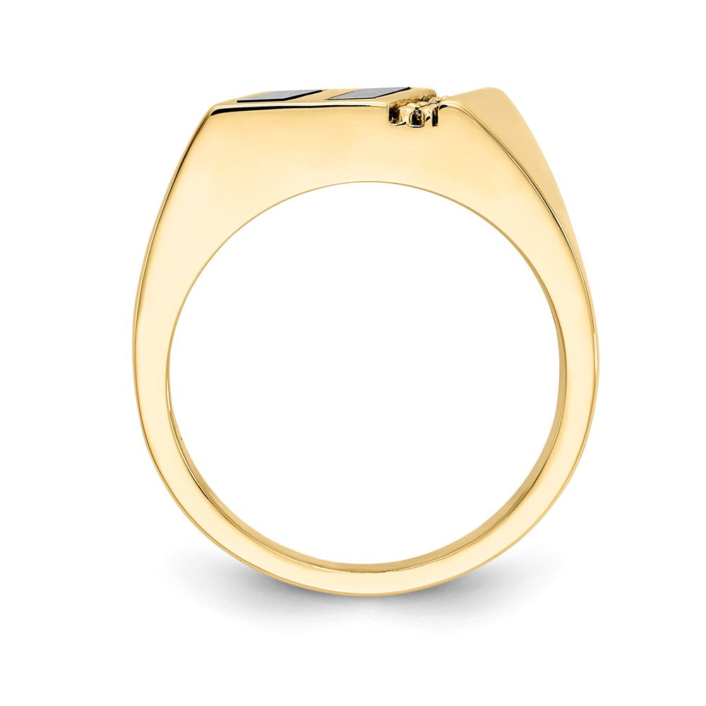 10K Yellow Gold 10K Aa Dia Ring