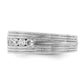 14k White Gold 5/8 Ct. Lab Grown Diamond VS/SI+ G+ Seven Stone Men's Ring