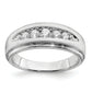 10K White Gold Lab Grown Diamond, VS/SI+ G+ Men's Ring